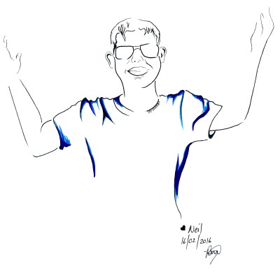 MY drawing does not do him justice. But this ones for you Chocoball <3 