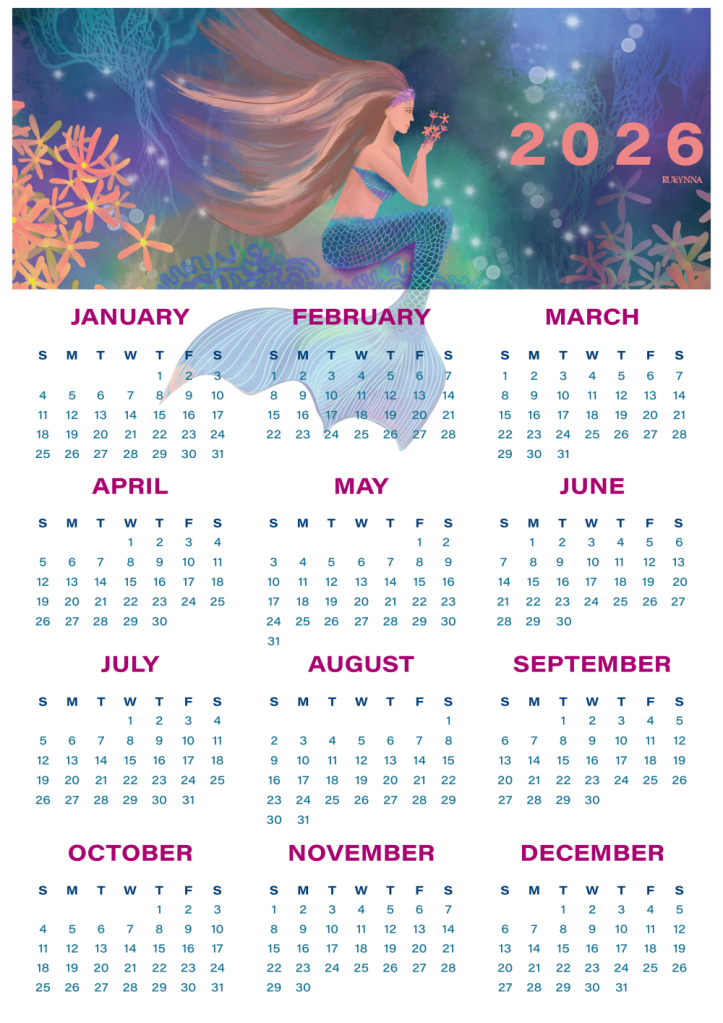 Mermaid 2026 Gifts, Christmas Gifts for Family