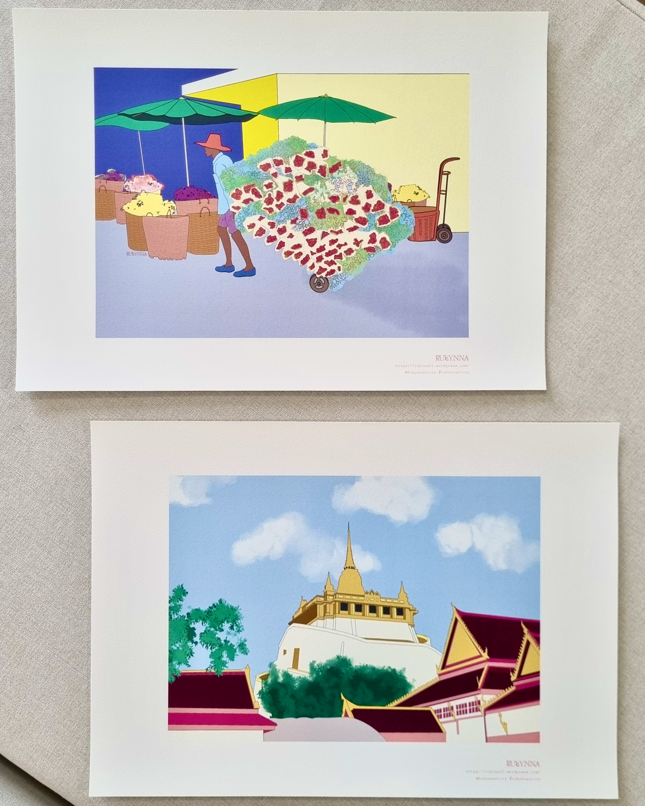 Bangkok colourful and artsy gift for family and friends